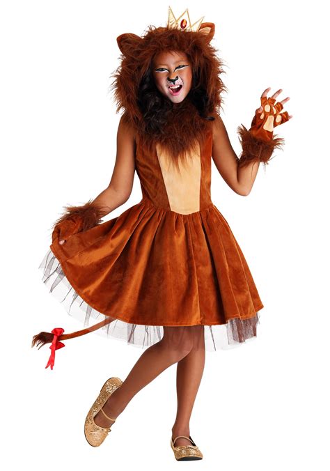 lion halloween outfit|girls lion costume.